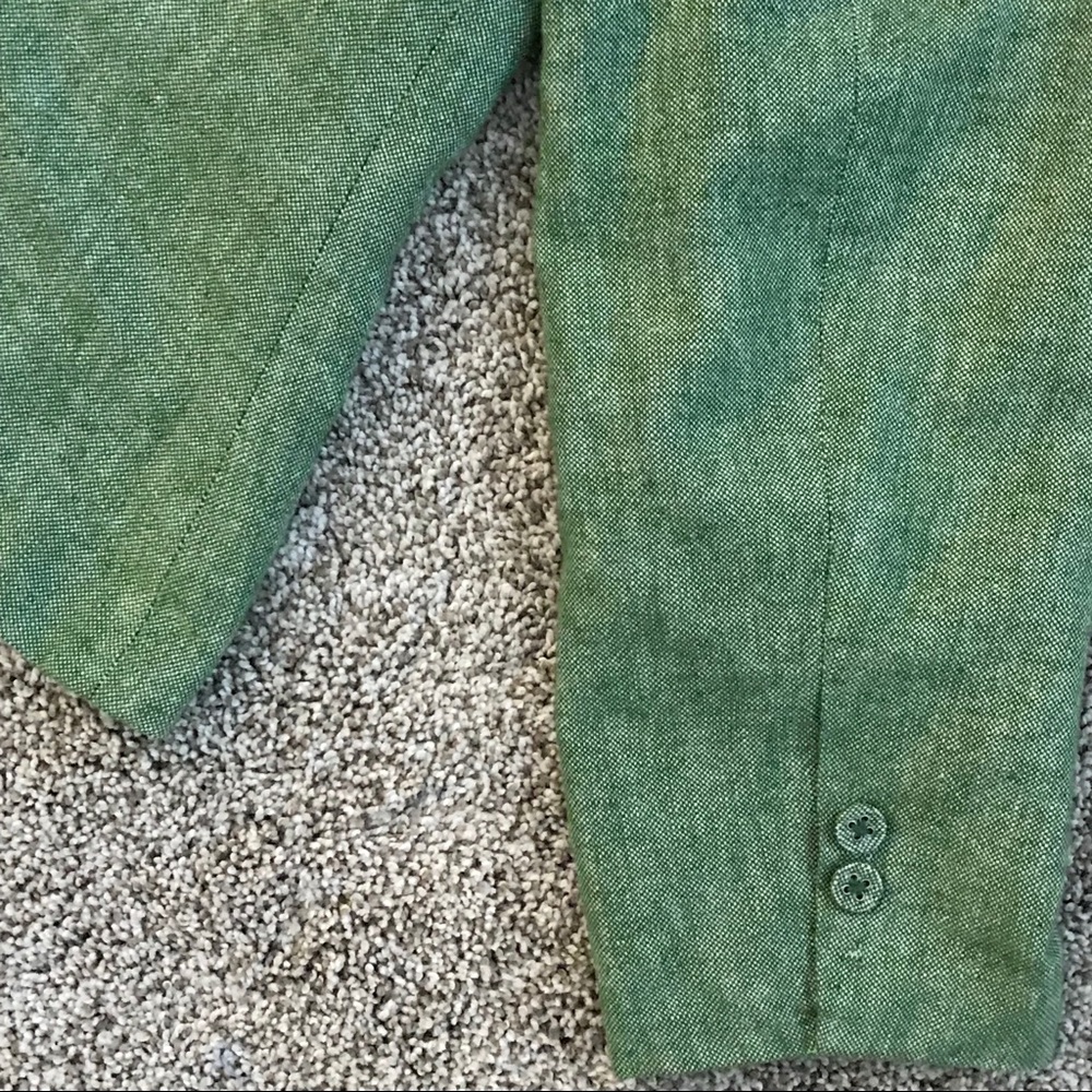 Coldwater Creek Light Green Linen/Rayon Jacket, XL - Picture 8 of 8